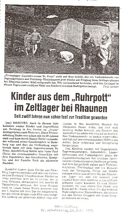 Nahe Zeitung 18.07.1975